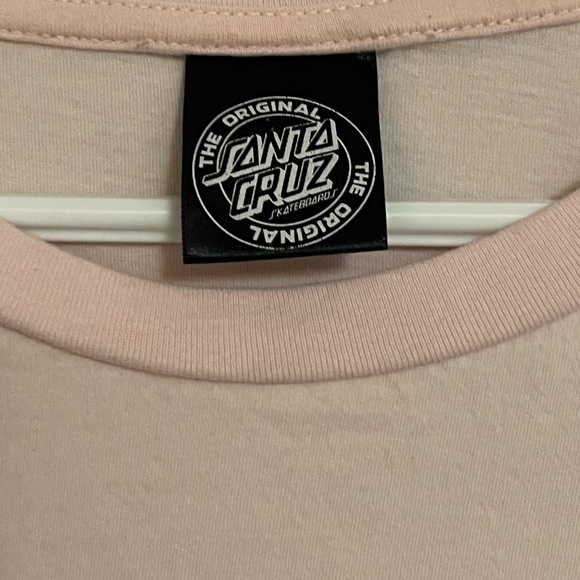 santa cruz light pink graphic tee - Picture 3 of 5